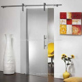 Interior triple glass sliding Barn Doors With Hardware